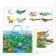 6X (Jollybaby baba 3D jelenet dzsungel baba ruhával és drámai betéttel Baby Rattle H8F9
