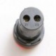 AC 220 V-os piros LED-es jelzőlámpa, egyvilágító lámpa 22mm BT E7J3