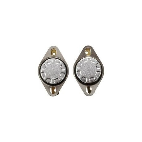 2db KSD301 Termosztát kapcsoló 10A 250V - 95 Celsius fokon kapcsol - F8V3