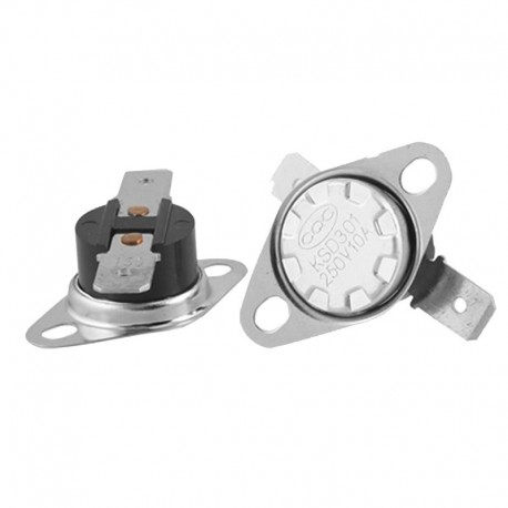5db KSD301 Termosztát kapcsoló 10A 250V - 150 Celsius fokon kapcsol - I6X5 P0J1