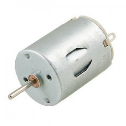 DC 6V 6300RPM 2 mm-es tengelyű mágneses mini motor DIY játékok hobbihoz, ezüst B4M7