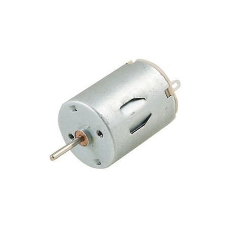 DC 6V 6300RPM 2 mm-es tengelyű mágneses mini motor DIY játékok hobbihoz, ezüst B4M7