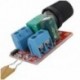 Mini DC motor PWM fordulatszám-szabályozó 3V-35V 90w-os sebességszabályozó kapcsoló LED Dimm H7B2