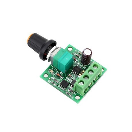 Alacsony feszültségű DC PWM motoros vezérlőmodul 1.8V 3V-5V-6V 12V 2A V3X8