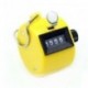Sárga, digitális digitális kézi számláló Clicker számláló P9C8 számláló