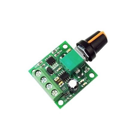1,8v 3v 5v 6v 7,2v 12v 2A 30W DC motor fordulatszám-szabályozó (PWM) 1803BK Állítsa be az L8B4