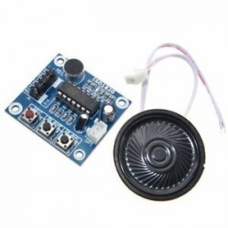 1X (ISD1820 Audio Sound Hangmodul felvétel lejátszása a Mic Microph V1I0 készülékhez