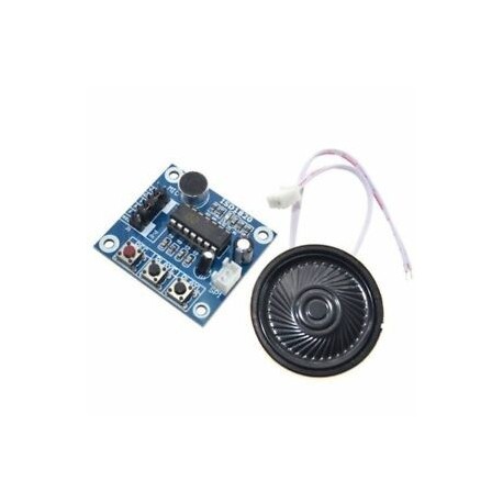 1X (ISD1820 Audio Sound Hangmodul felvétel lejátszása a Mic Microph V1I0 készülékhez