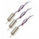 3 x DC 3V 20000-40000RPM 7x16 mm-es elektromos játékok, barkácsolás nélküli, L6B8 mini motor