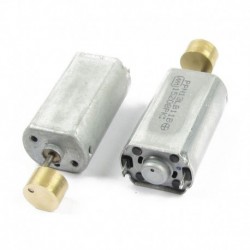 2db DC 12V 16000RPM 2 tűs ezüst áramú elektromotor S5B3