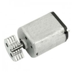 DC1.5V-9V 0.08A 3200RPM kimeneti sebességű mikro rezgő motor, 18x15x12mm Silv Z5J5
