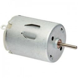 5000 RPM 6V nagy nyomatékú henger mágneses elektromos mini DC motor ezüst B5U4