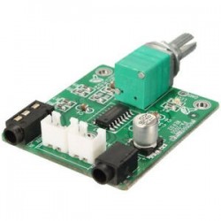 1X (PAM8406 digitális 2 csatornás 5 V DC erősítő kártya Z9W9)