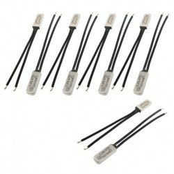 10 db bimetál hőmérséklet-szabályozó kapcsoló termosztát 45C NO TLRS9700 B4U9