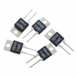 1X (5 db 100C NC hőmérséklet-szabályozó termosztát KSD-01F 250VAC / 24VDC 1 R5Y1