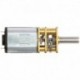 1X (JA12-N20 modell DC 12V 100RPM nyomatékú sebességváltó mini sebességváltó motor ezüst   G E6J3