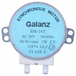 Sm-16t ac 30v 3.5 / 4w 5 / 6rpm szinkron motor a Galanz J3V2 mikrohullámú sütőhöz