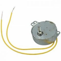 1X (sárga vezetékes váltóáramú 220V 50 / 60Hz 3 Watt 5RPM szinkronmotor L9X9)
