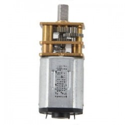 1X (3-6 V DC rövid tengelyű nyomaték csökkentő sebességű sebességváltó motor Q9L4)