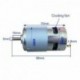 1X (795 DC motor nagy nyomatékú nagy teljesítményű DC12V-24V univerzális motor Double Ba T8D1)