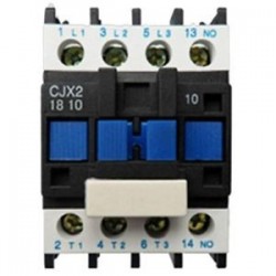 Váltóáramú kontaktor motorindító relé (LC1) CJX2-1810 3P   NO 220V tekercs 18A 4KW Bl W0L0