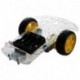 2X (Új 2WD intelligens motoros robot autójármű-alváz dobozkészlet-sebességmérője C2O2-hez