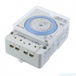 Új TB-388 téglalap 15 perc / 96-szor kapcsoló időzítő kapcsoló elem nélkül Z9S7
