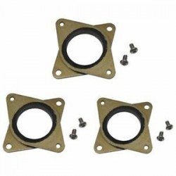 4X (korszerűsített NEMA 17 acél és gumi rezgéscsillapítók, M3 ScreY1D8