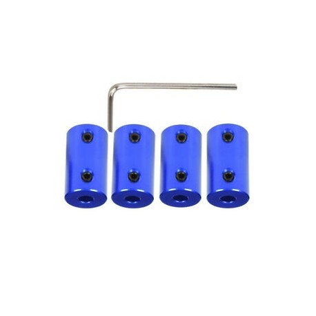 6X (tengely merev motorkerék-tengelykapcsoló 5–8 mm-es alumíniumötvözet Casin X3Y8