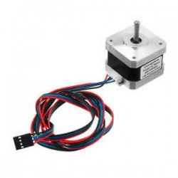 5X (Nema 17 lépcsős motor, bipoláris 4 vezetők, 34 mm 12 V, 1,5 A, 26 Ncm (36,8 Oz.In), 3D T4R4