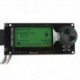 4X (D típusú Mini12864 LCD képernyő Mini 12864 intelligens kijelző fehér, fekete alapon SuppI4C6