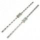 5X (9 mm-es lineáris vezető MGN9 350 mm-es lineáris sín   MGN9C hosszú lineáris kocsi M9F2