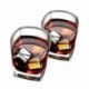 1X (Újrahasznosítható whisky vörösbor sör ital, gleccser rozsdamentes acélból készült jégkocka C Z4W2