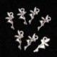 30 X tibeti ezüst angyal tündér ékszer medál nyaklánc karkötő HOT DIY I5S4