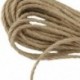 10 m természetes kenderzsinór Jutazsinór Sisal kötél 3 mm-es zsinórzsák L8E9