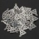 50 db ajándék ezüst tónusú kelta csomós bundák medálok 15x17mm C5B5
