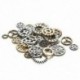 2X (50g mechanikus sebességváltó steampunk retro DIY kézzel készített ötvözött ékszerek, kiegészítők W5Y1