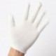 2 pár antisztatikus nylon kesztyű, nylon kesztyű, fehér S5L6