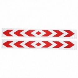 1X (autó figyelmeztető jelzésű teherautó fényvisszaverő öntapadós címke piros ezüst Ar K1W3-tal