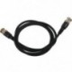 BNC-59-103 BNC - BNC 75 ohm koax-kábel, 3 láb U7M6