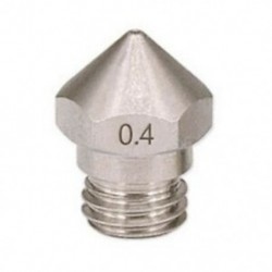 4X (1 db új érkezési 3D nyomtató, M7 rozsdamentes acél MK10 fúvóka, 0,4 mm, 1,75Q5B8