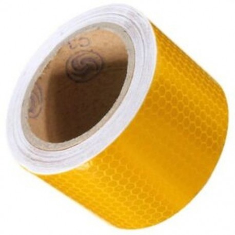 2X (5 cm * 40 m megbízható, nagy intenzitású, fényvisszaverő szalag vinil tekercs önálló V4E4