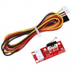 1X (RAMPS 1.4 Endstop kapcsoló RepRap Mendel 3D nyomtatóhoz 70 cm-es G1J5 kábellel)