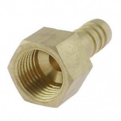 8 mm-es tömlő sárgaréz egyenes szögesdrót csatlakozó 3/8 &quot -es PT belső menetes G7W6