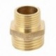 1X (1/2 BSP 3/8 hüvelyk. BSP alsó menetes sárgaréz tömlőcsatlakozóhoz Hex mellbimbó QuiT1N7)