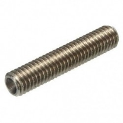 M6X30 1,75 mm-es menetfúvóka teflonnal a J4F7 3D nyomtató extruder számára