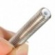 M6X30 1,75 mm-es menetfúvóka teflonnal 3D-s nyomtató extruder I3U8 számára