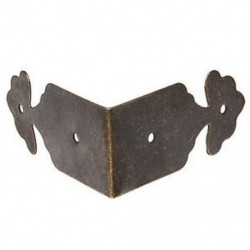 8db derékszögű bútor szél sarokvédő tartó bronz tónus BT W0N2