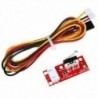 2X (RAMPS 1.4 Endstop kapcsoló RepRap Mendel 3D nyomtatóhoz 70 cm-es kábellel J5K3)
