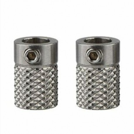 1X (2 db rozsdamentes acélból készült, gyöngyözött 3D nyomtató, extrudált hajtómű-adagoló kerék I4T2)